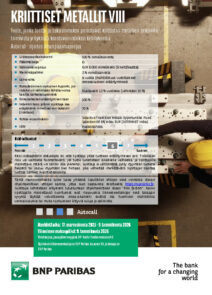 KRIITTISET METALLIT AUTOCALL VIII